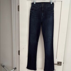 MOTHER high waisted runway Boot Cut Jeans